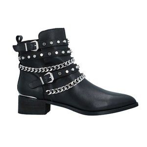 BUFFALO Genuine Leather Boots with Fur lining Size 9